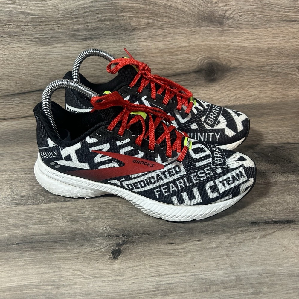 BROOKS Launch 8 First Responder Firefighter Nurse Hero Shoes Run Women's 6.5 B